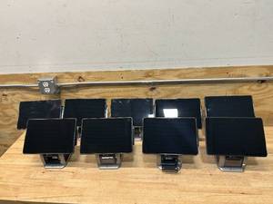 lot 75 image: NCR Lot of 9- Touchscreen POS Terminals
