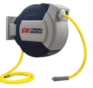 lot 4 image: CAMPBELL HAUSFELD 38 in. x 50 ft. Hybrid Retractable Air Hose Reel