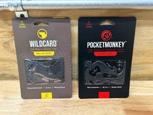 lot 33 image: ZOOTILITY Wildcard Wallet Knife and PocketMonkey Mult-Tool