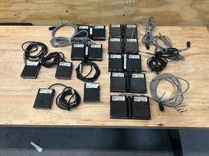 lot 76 image: TREADLITE II Lot of Light Duty Foot Switches, Momentary Action