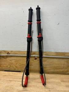 lot 84 image: MILWAUKEE Lot of 2- Trap Snakes 4 ft. Urinal Auger Drain Cleaning Kits
