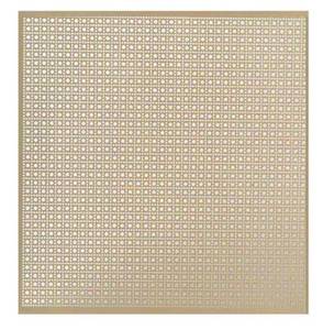 lot 94 image: M-D BUILDING PRODUCTS 24 in. x 36 in. Lincane Aluminum Sheet in Brass