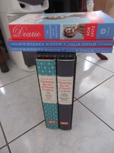 lot 812 image: JULIA CHILD COOKBOOKS AND BIOGRAPHY