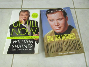 lot 831 image: WM SHATNER AND STAR TREK BOOKS
