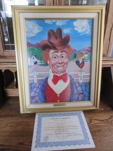 lot 917 image: SUNDAY AFTERNOON LIMITED EDITION OIL PAINTING BY RED SKELTON