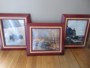 lot 951 image: FRAMED WATER THEMED PHOTOGRAPHS