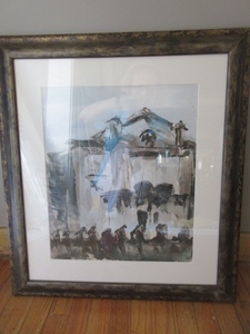 lot 953 image: FRAMED PAINTING OF VENICE