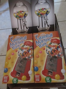 lot 601 image: GODINGER GUMBALL DISPENSERS AND CAROUSEL GUMBALL DISPENSER BANKS