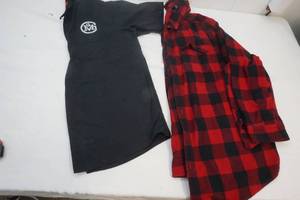 Mens flannel and collar shirt