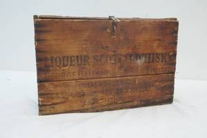 Vintage Liquor box