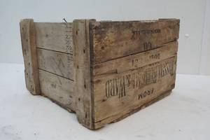 Wood crate