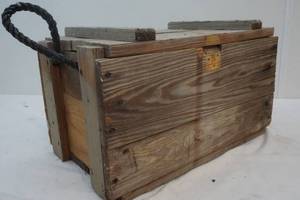 Vintage ammo box