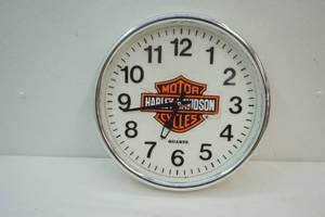 Harley Davidson Clock