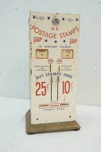 Vintage stamp dispenser
