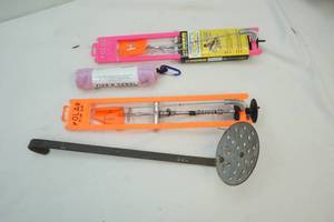 Polar Tip ups and fish towel