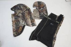 Hunting Hoods and Mossy oak long johns