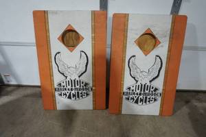 Harley Davidson Corn hole game