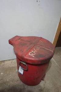 Shop Barrel for rags