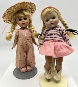 lot 81 image: Pretty in Pink - Vintage Ginny Vogue Dolls