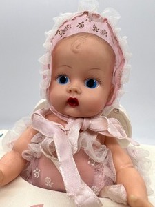 lot 82 image: Vintage 1950s Vogue Ginette Doll and Ginette Baby Tender