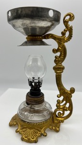 lot 120 image: Antique 1800s Vapo-Cresolene Vaporizer