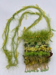 lot 127 image: Artisan Katie Gardenia Journey Bag - Green