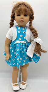 lot 142 image: Gotz German Girl Doll 333-18