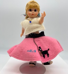 lot 178 image: Vintage Madame Alexander Doll 8 - Poodle Skirt