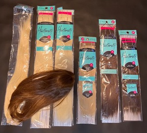 lot 239 image: Lot of 7 Hairtensity Doll Wigs UPDATE - PLEASE READ