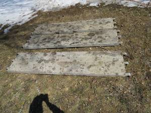 lot 30 image: 3 Piece lot of Scaffolding Planks