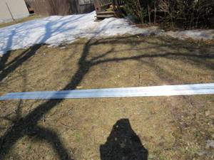 lot 36 image: 2 Piece Lot of Aluminum Plank Supports