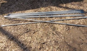 lot 39 image: 4 Piece Lot of Scaffolding Braces