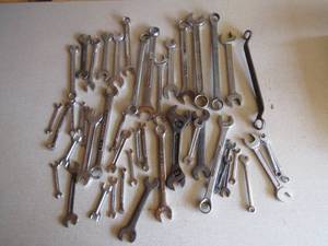 lot 62 image: Mixed lot of Assorted Wrenches