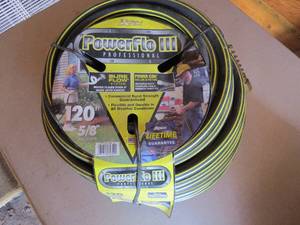 lot 71 image: New -Powerflo III Professional Garden Hose - 58 x 120