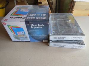 lot 81 image: Mixed Lot of Desk Organizers