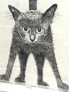 lot 6 image: Framed Artwork by Larry Welo