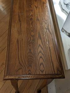 lot 84 image: Wooden Console Table