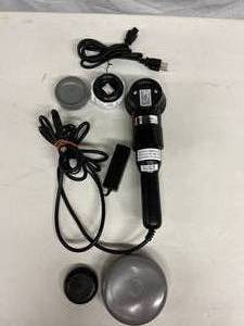 lot 5 image: MSRP $500&nbsp24V General Physiotherapy G5 Vibracare Professional Respiratory Therapy Massager Handheld Percussor Comes With Extra Attachments - Great Working Condition