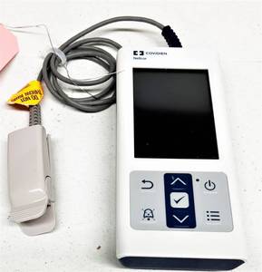 lot 11 image: WOW MSRP $1000 Covidean&nbspNellcor PM10N Medical Grade Professional Portable SpO2 Patient Monitoring System wAdult Sensor &nbspVivid 3-inch color LCD screen & connectivity to analytic tools & patient management systems Works Great