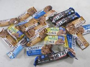 lot 208 image: (B-1) Assorted Protein Bars Past Da...