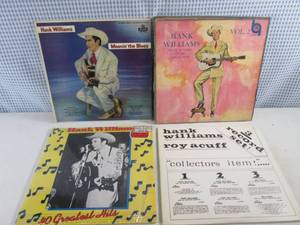 lot 254 image: (BS) Hank Williams Records...