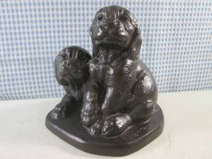 lot 276 image: (FS) J Boulton Puppies Sculpture Si...