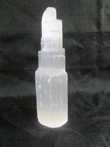 lot 2 image: (FS) 6 Selenite Tower...