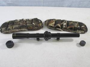 lot 17 image: (H-1) Crosman 4x15 Rifle Scope and ...