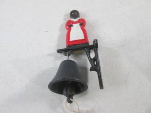 lot 19 image: (BSB) Cast Iron Bell and Wall Mount...