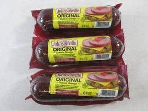 lot 33 image: (B-3) 3 Johnsonville Summer Sausage...