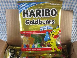 lot 41 image: (C-3) 12 Bags Haribo Goldbears Gumm...