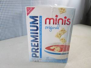 lot 44 image: (C-1) 6 Boxes Premium Saltine Crack...