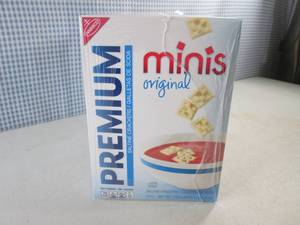 lot 45 image: (C-1) 6 Boxes Premium Saltine Crack...