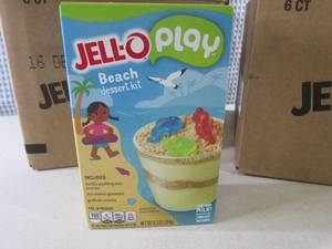 lot 48 image: (C-2) 12 Boxes Jell-O Play Beach De...